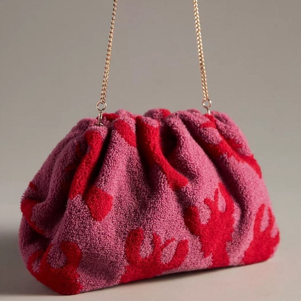 Anthropologie NWT The Frankie Lobster Clutch: Terry Edition
